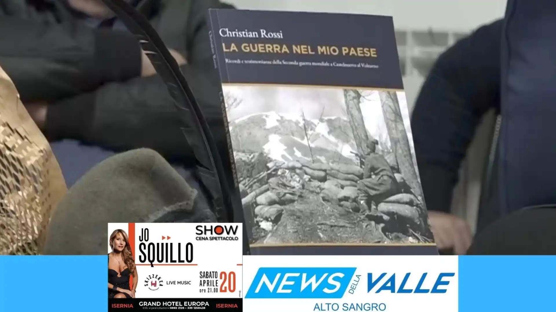 La Guerra nel mio Paese. A soli 14 anni Christian Rossi dedica un volume agli episodi cruenti del Conflitto bellico accaduti a Castelnuovo al Volturno.